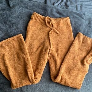 Fuzzy Flared Pants